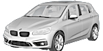 BMW F45 C2607 Fault Code